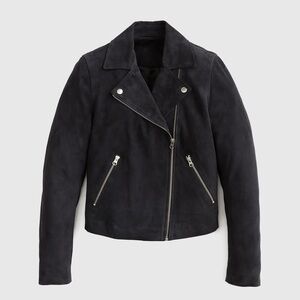 Quince Women's Suede Biker Jacket